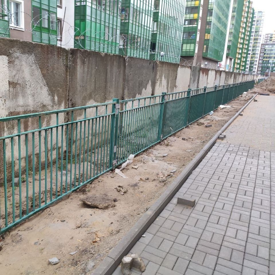 Ограждения территории