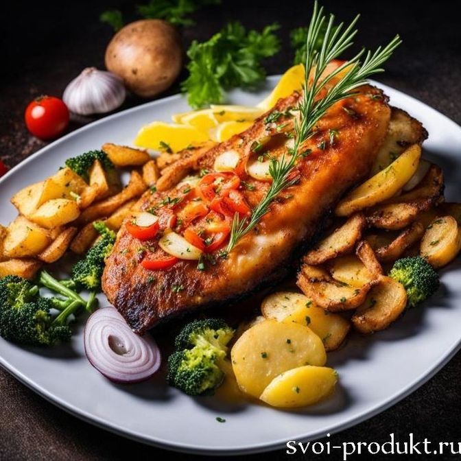 рыба с картошкой