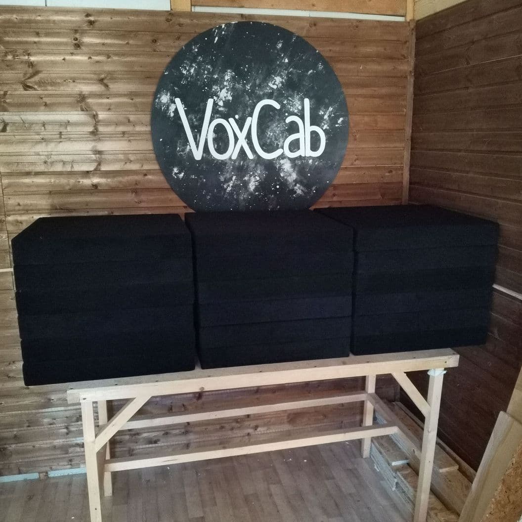 Акустическая панель VoxCab светло-серая 102х62х10см - фото 2