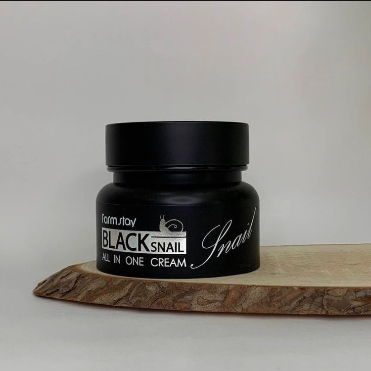 Купить FarmStay Black Snail All In One Cream Восстанавливающий крем для лица с муцином черной улитки 