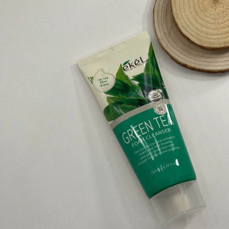 Купить EKEL Пенка для умывания с Зеленым чаем Тонизирующая Foam Cleanser Green Tea, 100 мл