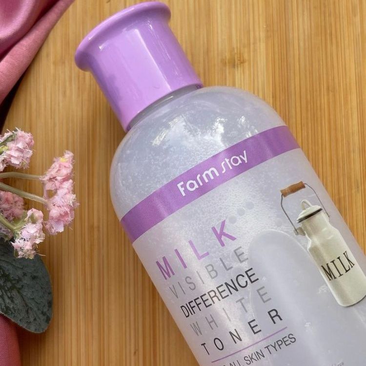 Купить FarmStay Milk Visible Difference Moisture White Toner Тонер для лица