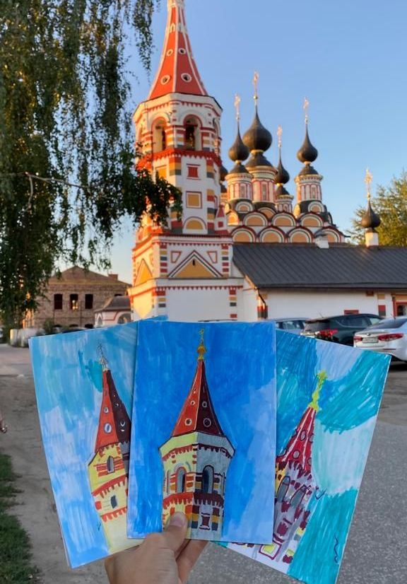 За время экспедиции ребята пройдут путь художника от подготовки материалов для пленэра до оформления готовых работ в багет. Они получат уникальный опы