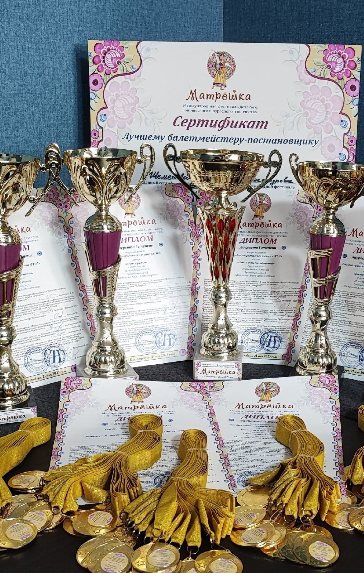 "Международным фестивалем Матрёшка" 21/05/2023