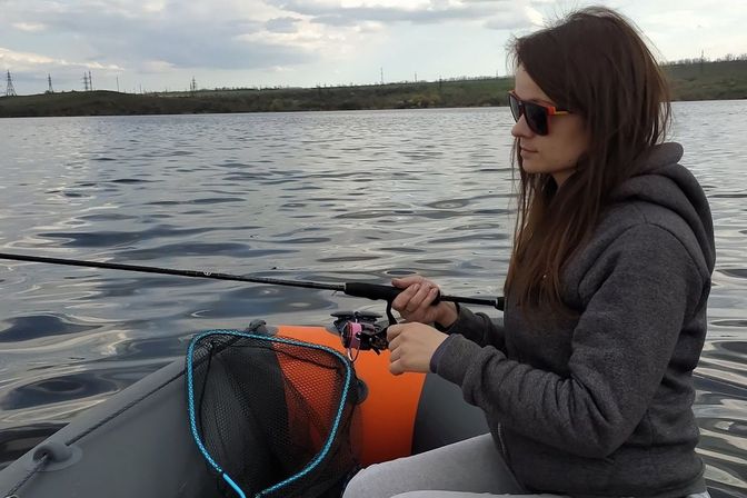 На водохранилище за судаком