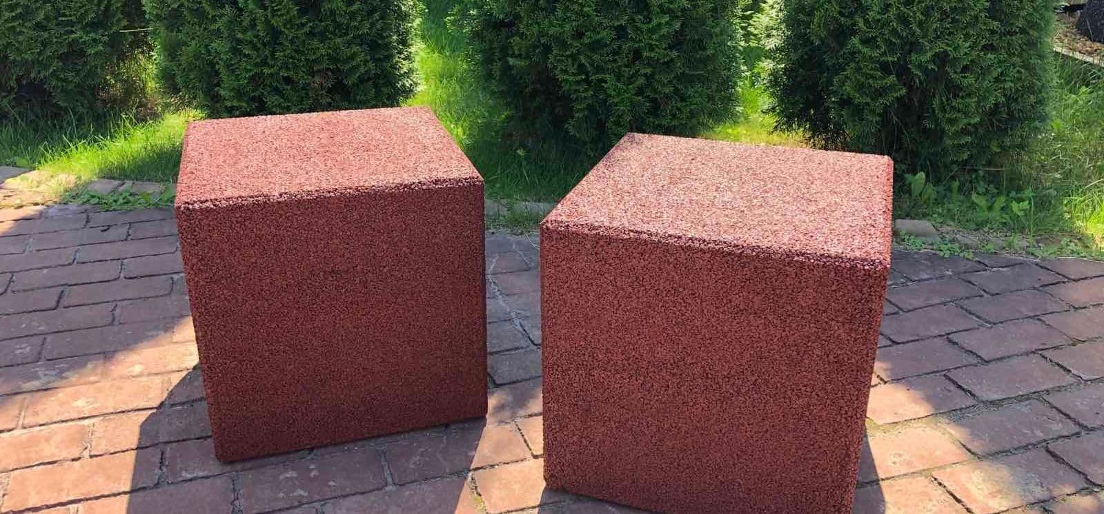 Резиновый куб кубик на парковку