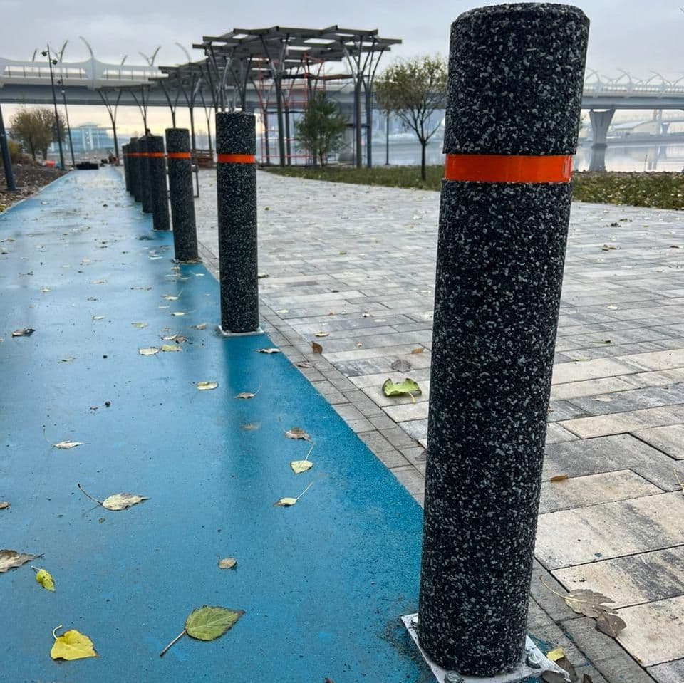 Столбик накладка из резиновой крошки в Санкт-Петербург