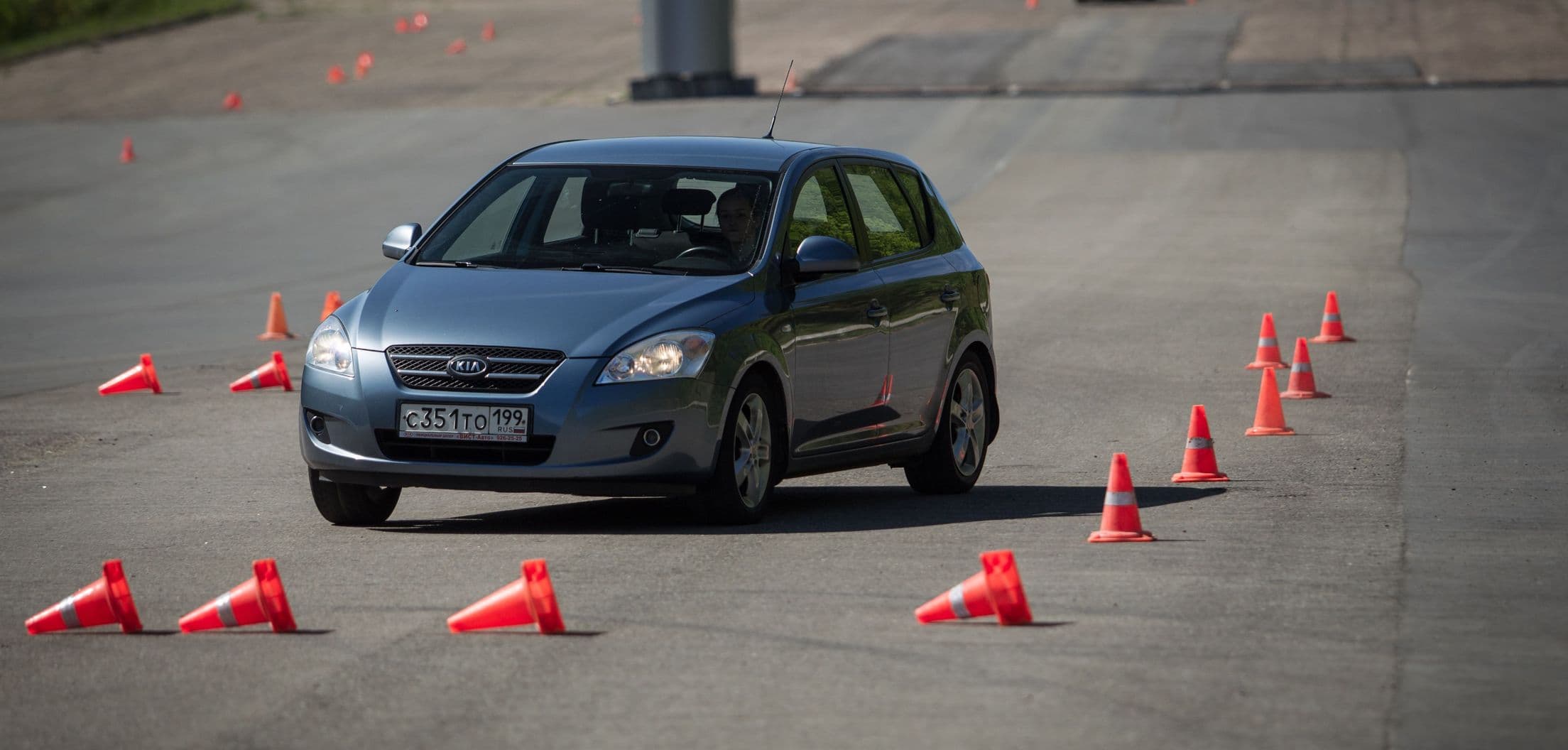 Stability Control | Дмитровский автополигон | Экстренный объезд препятствия