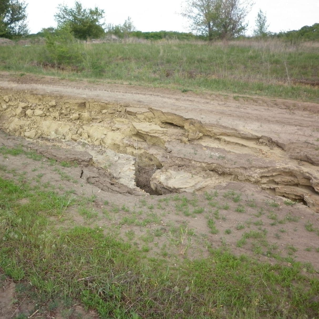 размыв грунта