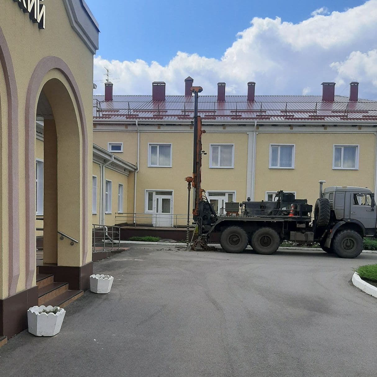 Геология на стадии строительства
