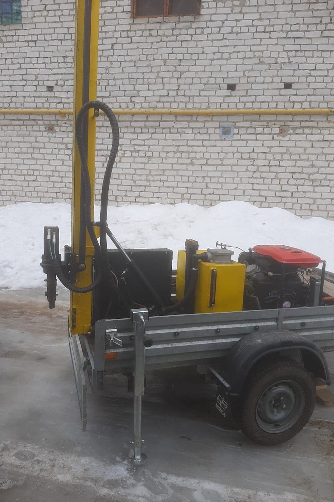 Изыскания зимой
