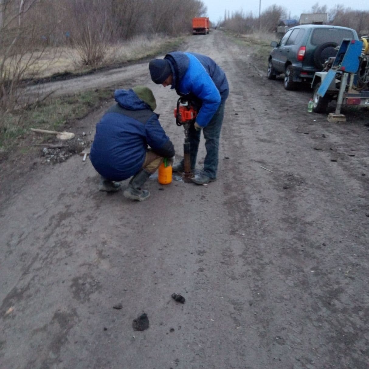 обследование дорожной одежды