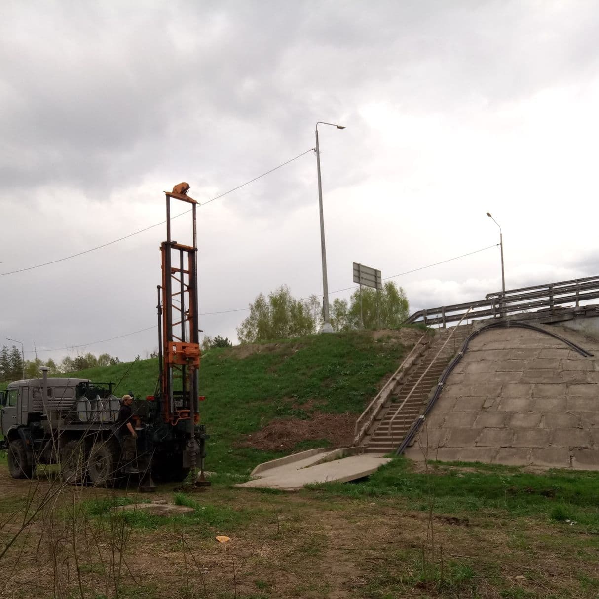 устои моста