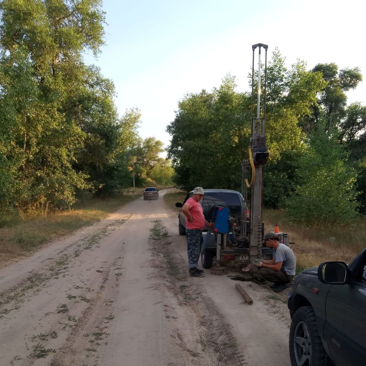 малогабаритная буровая установка