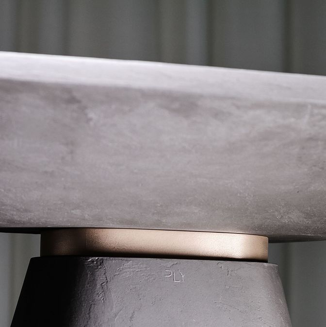Стол GoldenSection_T Concrete_D 