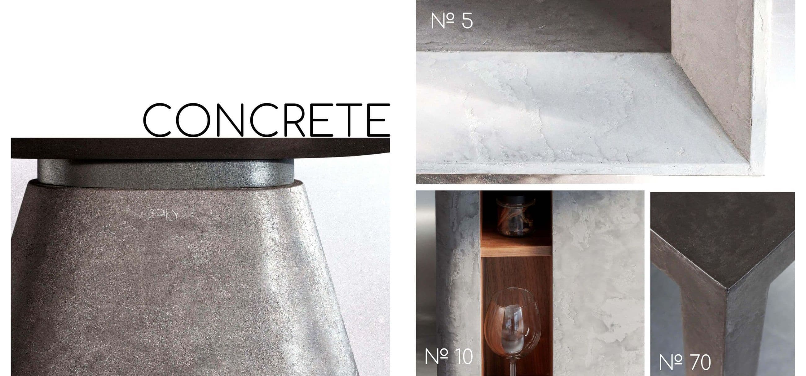 Варианты цвета отделки PLY_concret