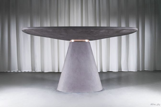 Стол GoldenSection_T Concrete_D 