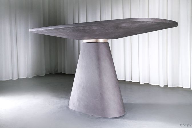 Стол GoldenSection_T Concrete_D 