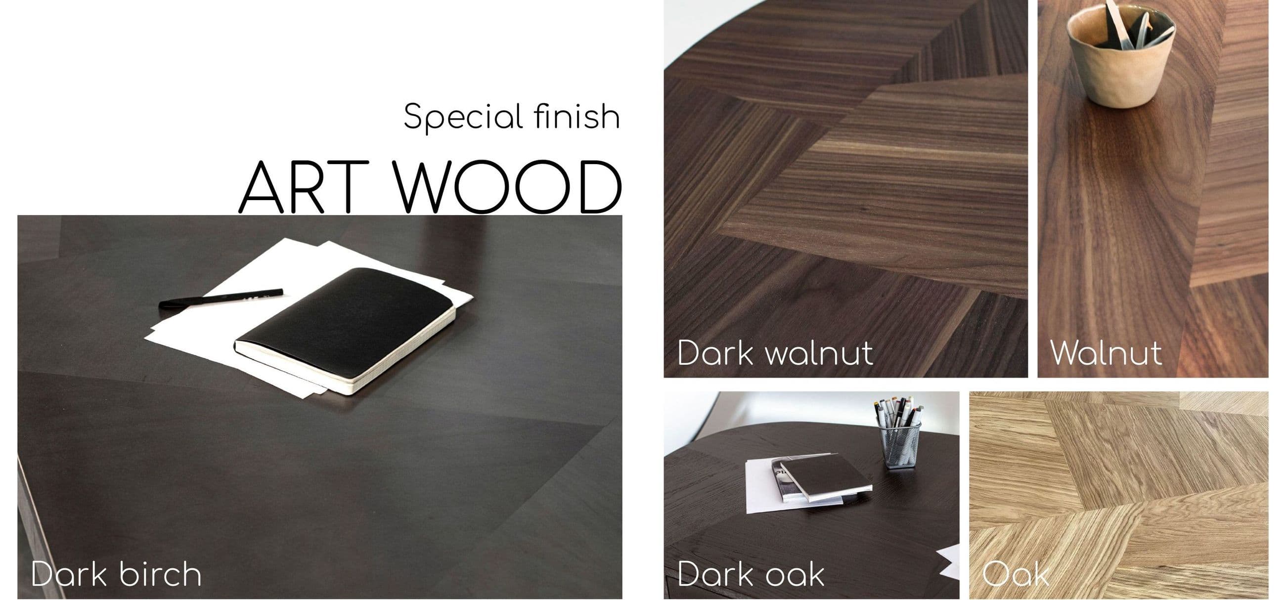 Примеры цвета дерева PLY Art Wood
