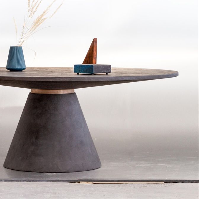 Стол Round_T Concrete
