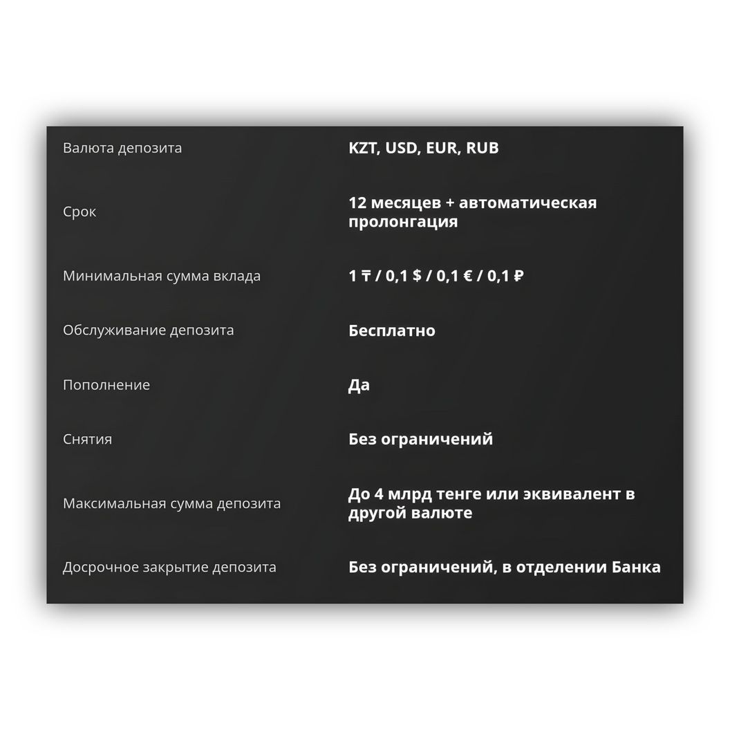 Купить DEPOSIT CARD