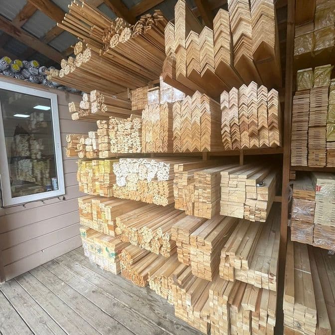 Погонаж, наличник, плинтус, уголок, раскладка, штапик на Рогачевском шоссе в Лобне