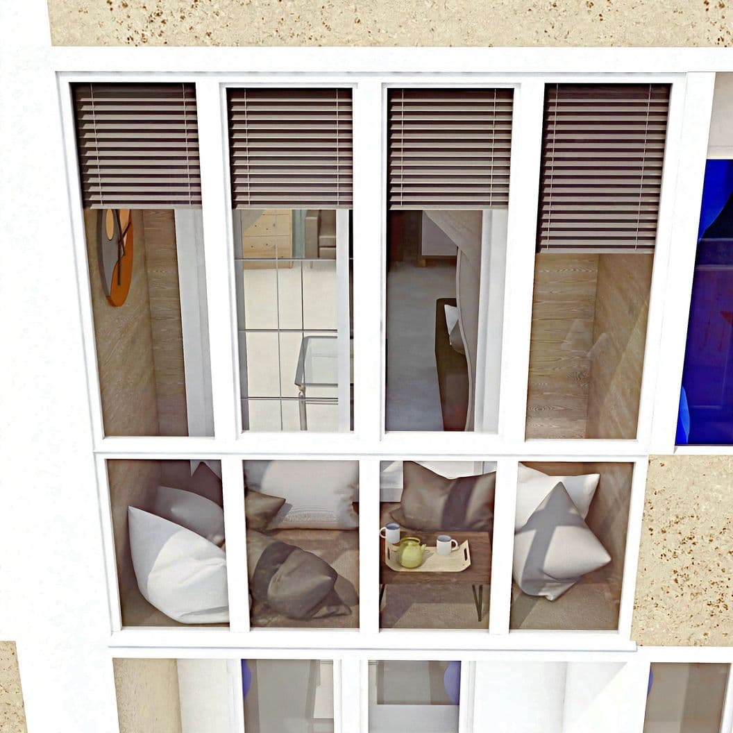 Купить Остекление лоджии с утеплением