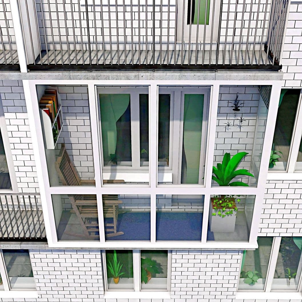 Купить Остекление балкона
