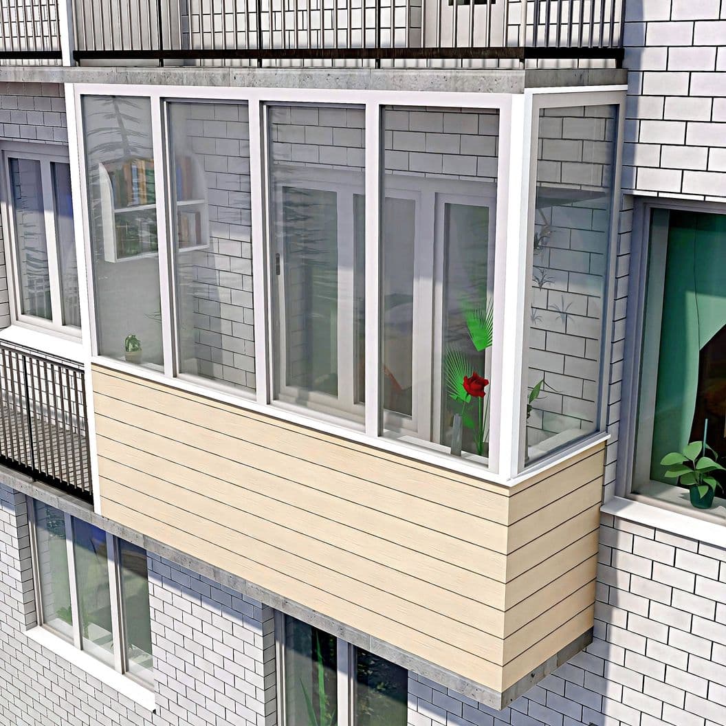 Купить Остекление балкона