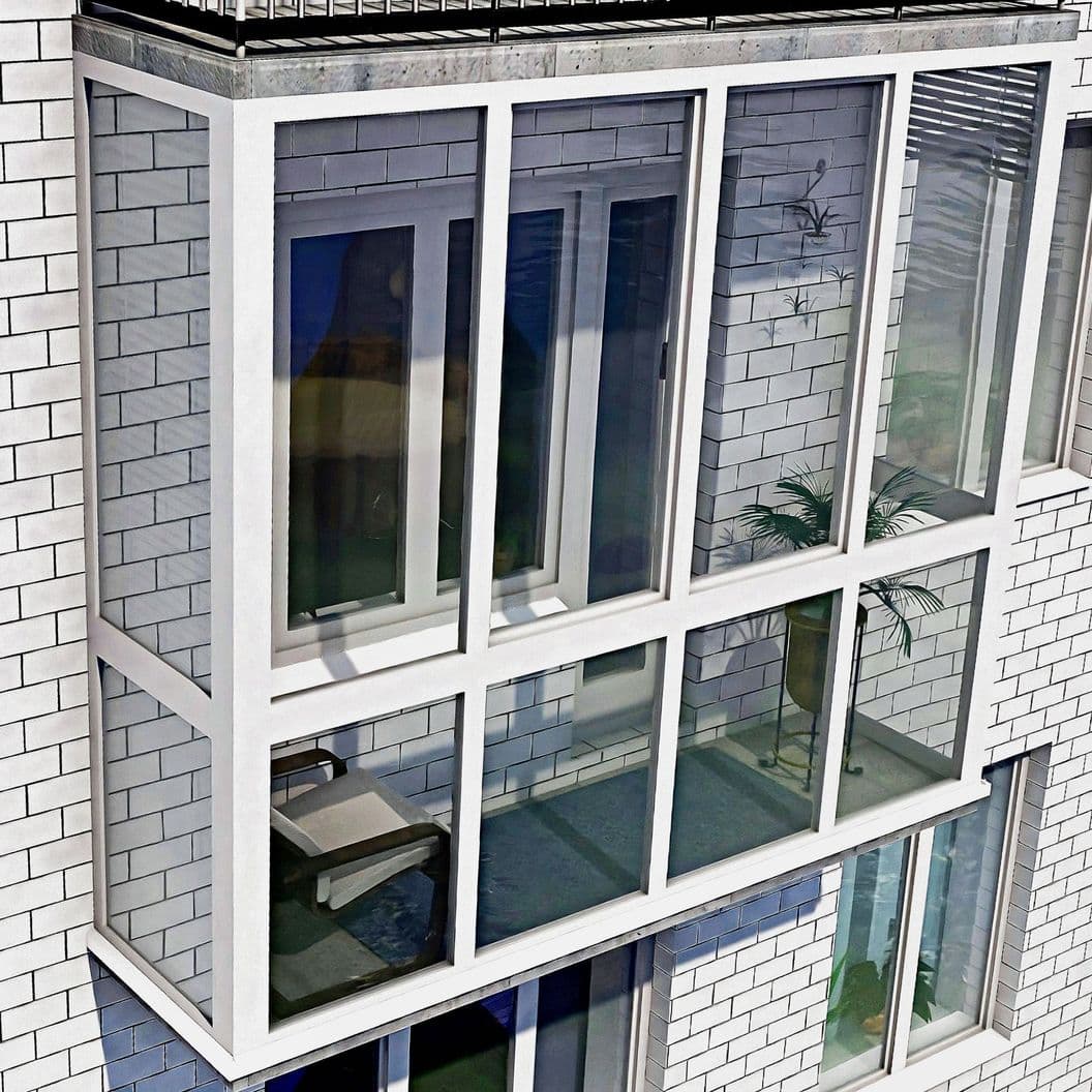 Купить Остекление балкона