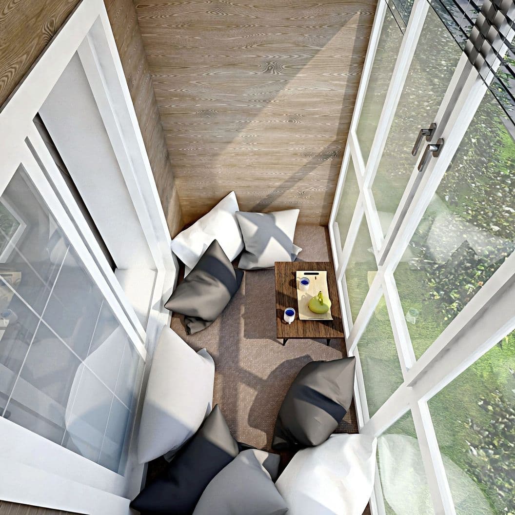 Купить Остекление лоджии с утеплением