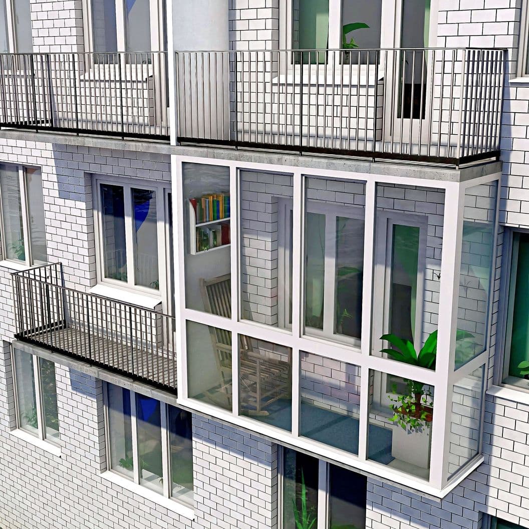 Купить Остекление балкона