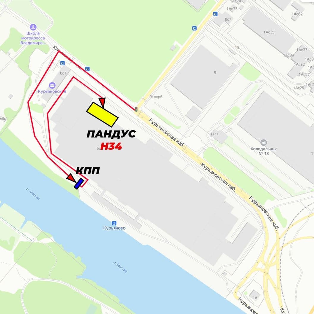 СХЕМА ПРОЕЗДА