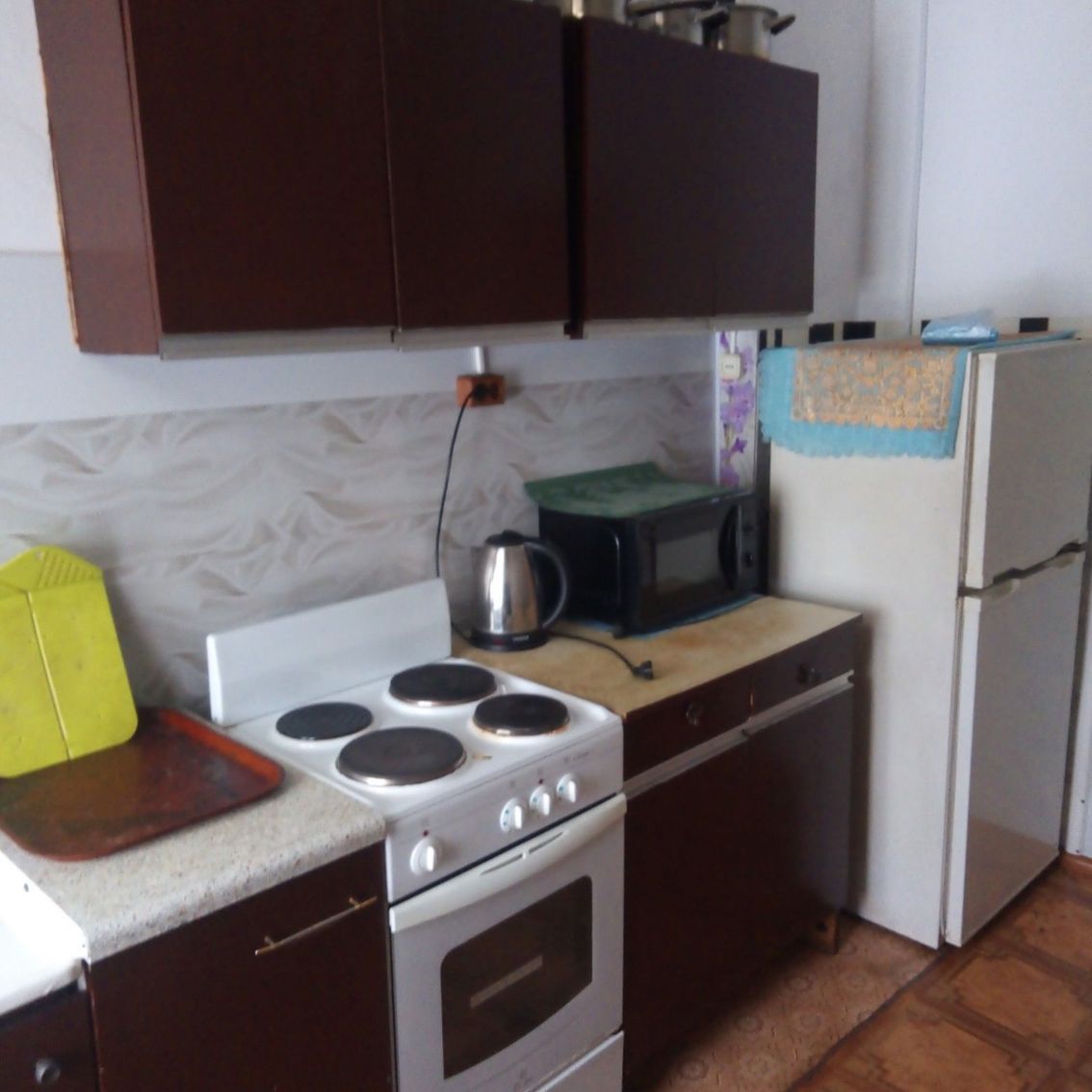 Кухня в арендованной квартире