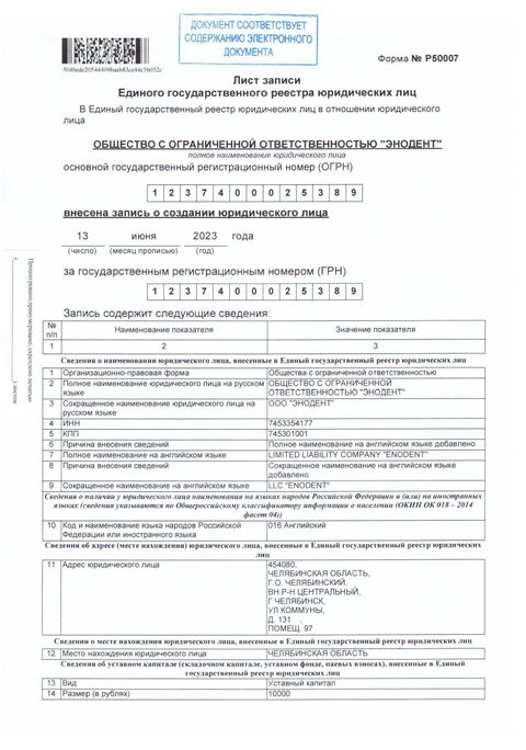 Официальные документы
