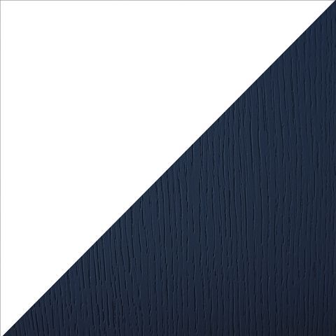 Купить МДФ  Белая мягкая шагрень / Шато индиго