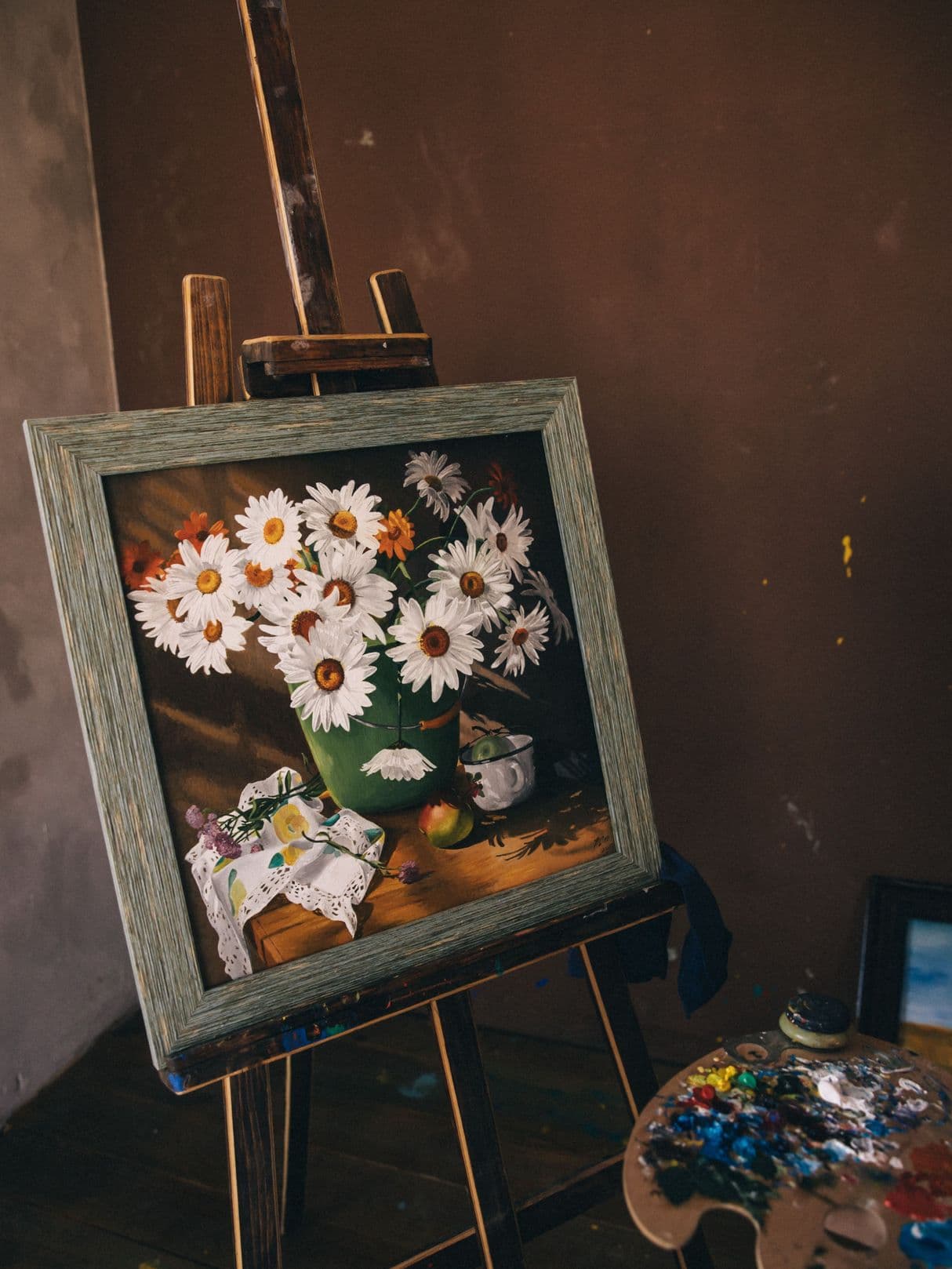 Холст на подрамнике 40*40, масло