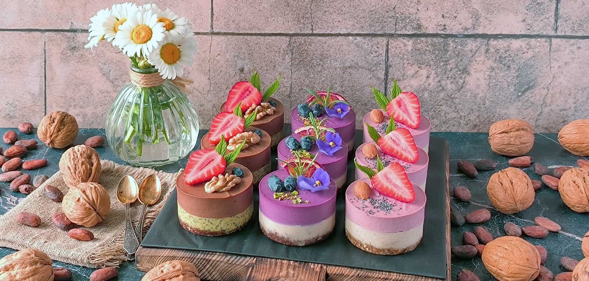 пп-капкейки без сахара и глютена, капкейки без лактозы, без молока, веганские капкейки