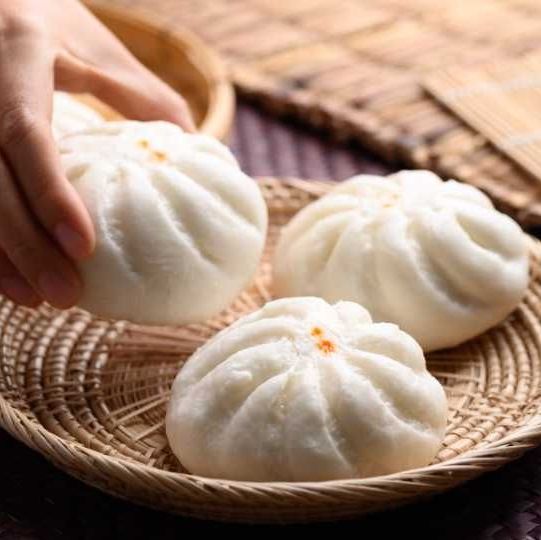 Баоцзы китайские паровые булочки с начинкой