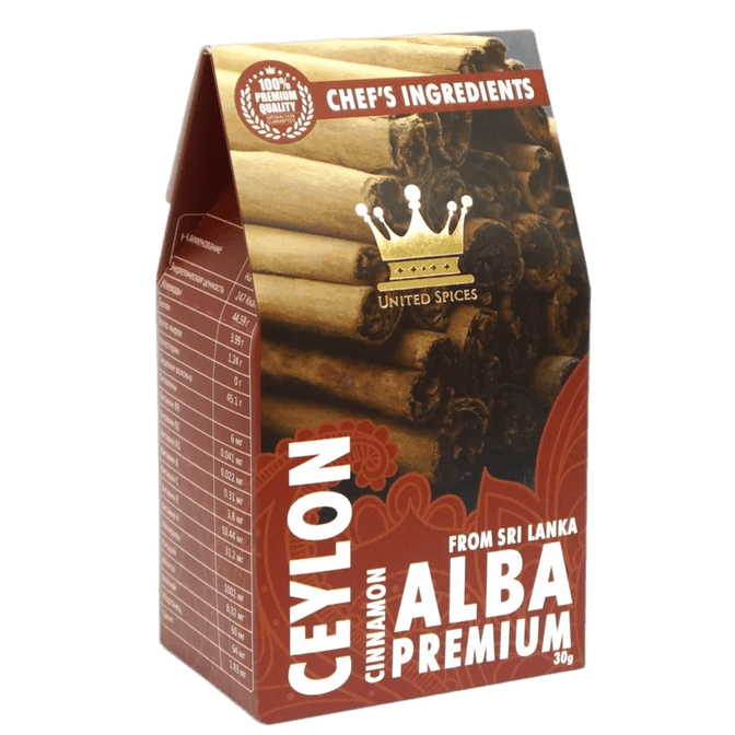 Купить UNITED SPICESЦейлонская корица ALBA палочки