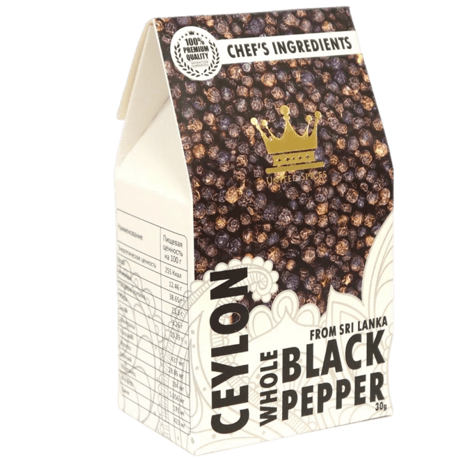 Купить UNITED SPICESЧерный перец горошек 