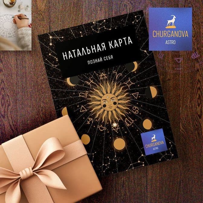 Купить Натальная карта "Детальная" (эксклюзив) 