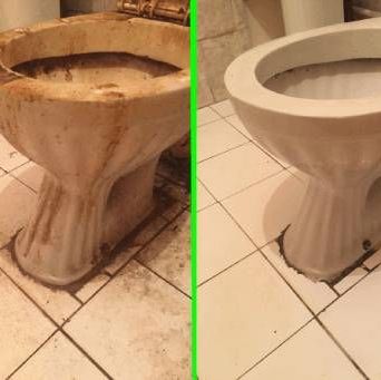 чистка унитаза