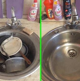 мойка раковины посуды