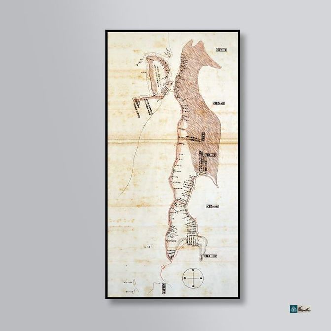 1810 Karafuto Sakhalin map Сахалин Карафуто карта