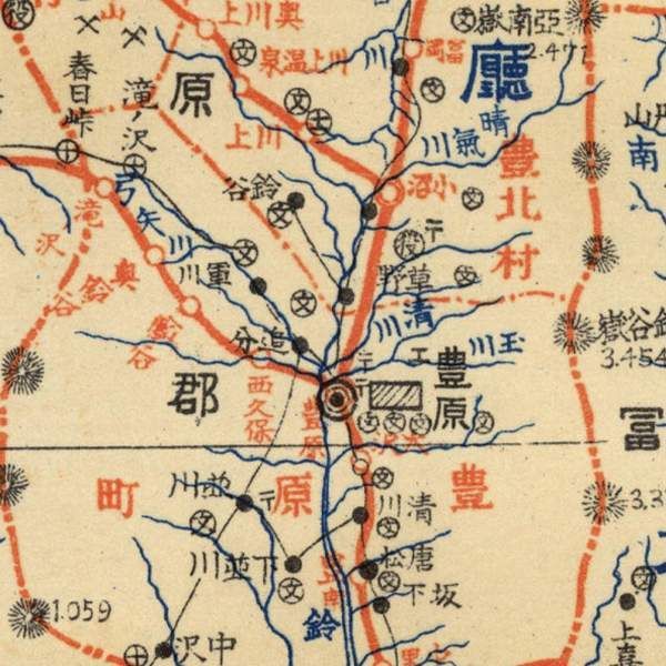 Karafuto map Sakhalin Карафуто карта Сахалин 