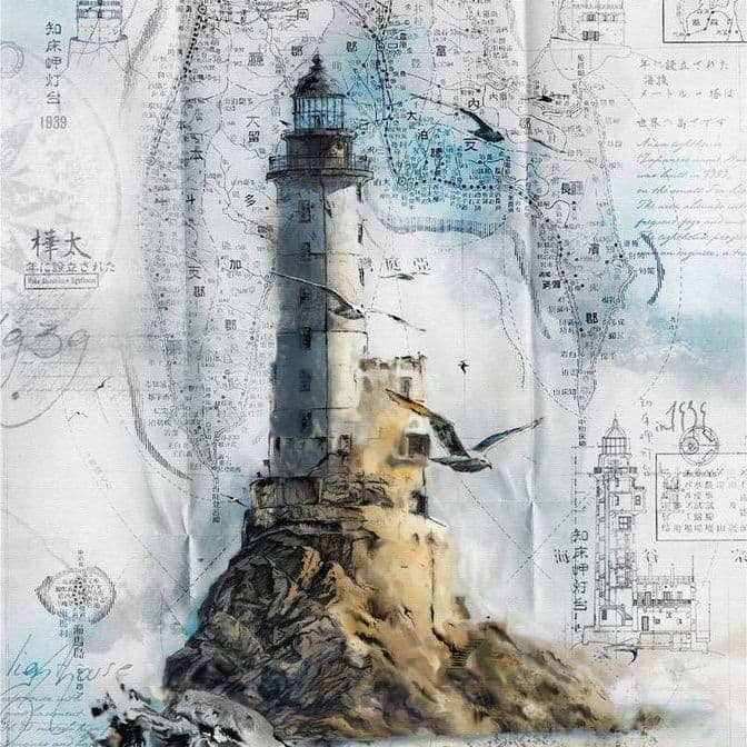 lighthouse Naka-Shiretoko маяк Анива 