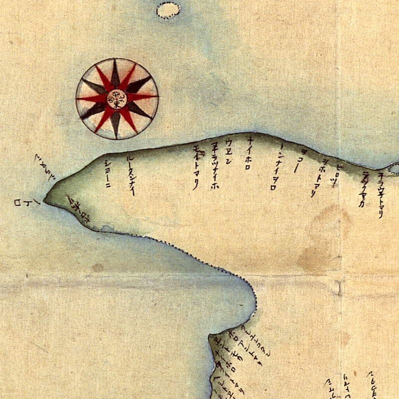 Karafuto Sakhalin map Сахалин Карафуто карта