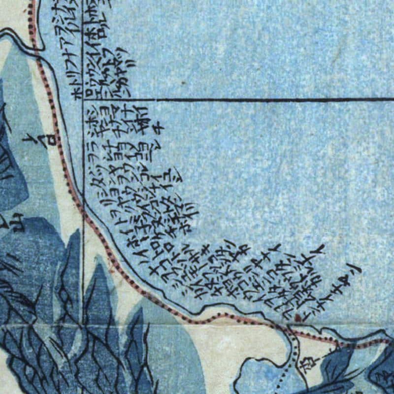 Karafuto Sakhalin map Сахалин Карафуто карта