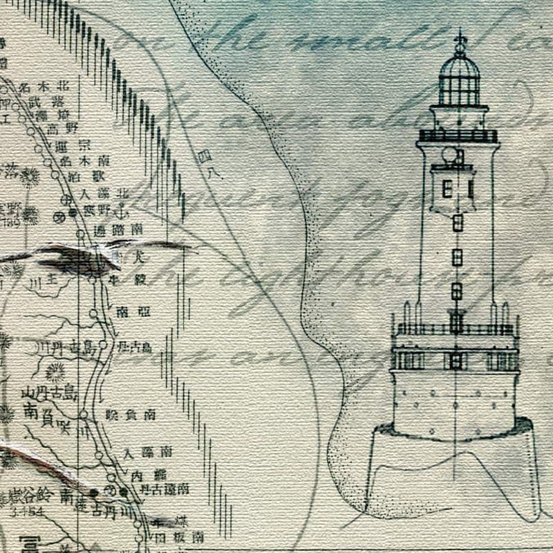 маяк Анива. lighthouse Naka-Shiretoko misaki